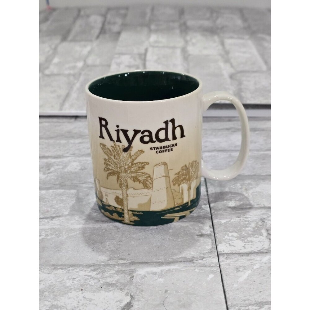 Starbucks RIYADH Collector Series Coffee Mug 16oz 2011 Saudi Arabia Rare VHTF